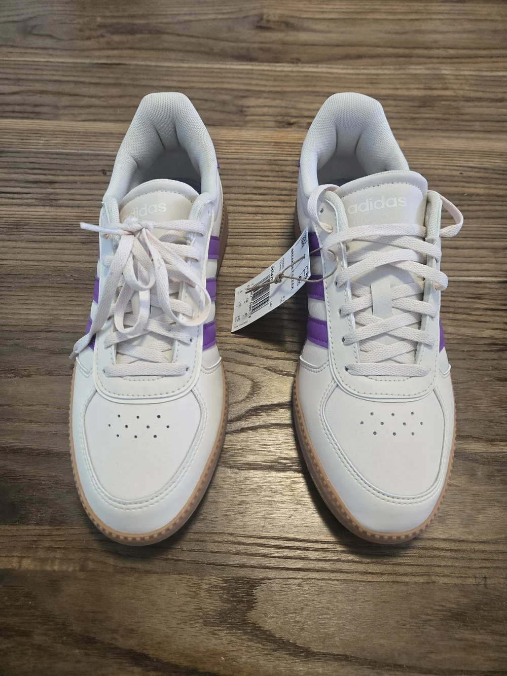 adidas Breaknet Sleek Lace Up  Womens Size 8 Sneakers Casual Shoes IH5420 - Picture 5 of 12